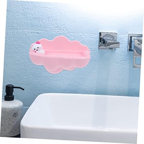 Wall-Mounted Cartoon Soap Dish for Bathroom and Kitchen