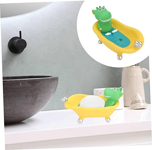 BESTYASH Cartoon Dinosaur Soap Dish for Kids