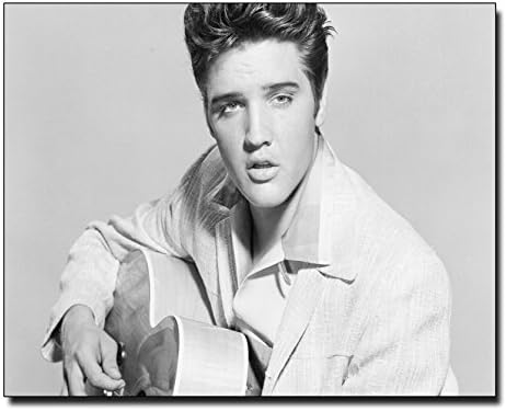 Elvis Presley The King of Rock n Roll Poster Print