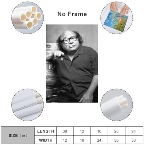 Danny DeVito Actor Poster 12x18 Inch Unframed Wall Art