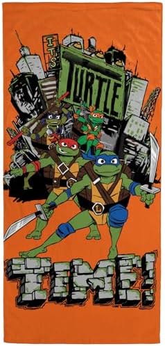 Jay Franco Teenage Mutant Ninja Turtles Bath Towel - 28 x 58
