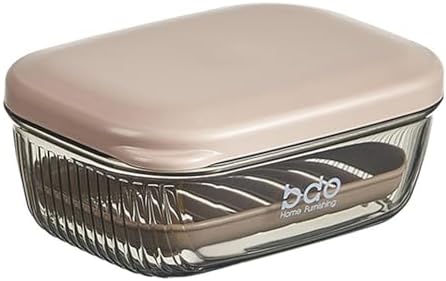 Leakproof Travel Soap Case with Lid and Drainage Tray