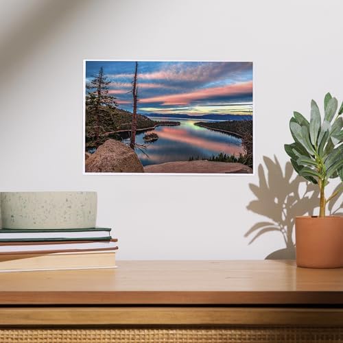 Lantern Press 8x12 Art Print Lake Tahoe