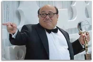 Danny DeVito Film Star Poster Canvas Wall Art 12x18inch