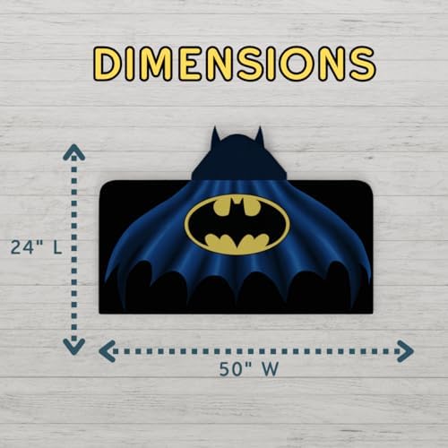 Batman Kids Hooded Bath Towel Wrap 24x50