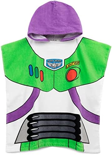 Disney Toy Story Buzz Lightyear Towel Poncho Kids Bath Towel