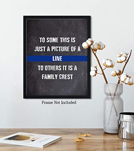 Govivo Wall Art Print Family Crest 8x10 Unframed