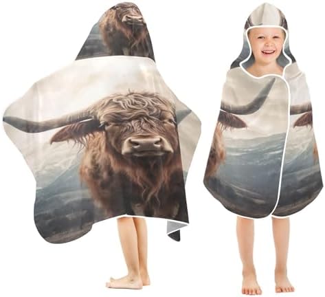 Kigai Hooded Towel for Kids - Soft and Reusable