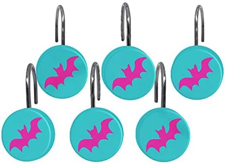 Disney Vampirina Shower Curtain and Hook Set for Kids