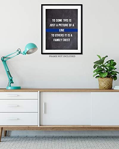 Govivo Wall Art Print Family Crest 8x10 Unframed