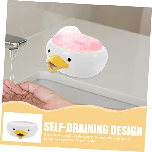 Ciieeo Ceramic Cartoon Soap Dish Adorable Holder