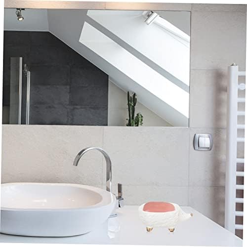 Ciieeo Hedgehog Shape Ceramic Soap Holder Bathroom Decor