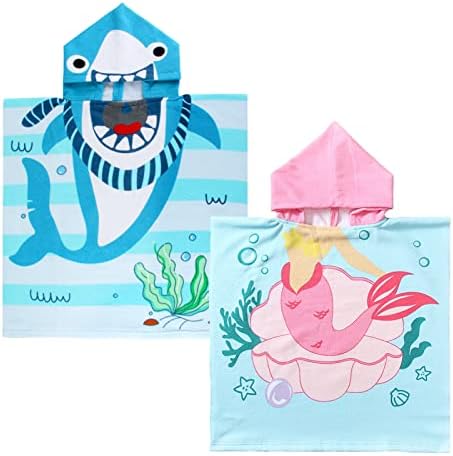 NovForth Toddler Hooded Beach Towel Poncho