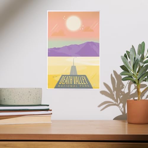 Lantern Press 8x12 Art Print Death Valley National Park