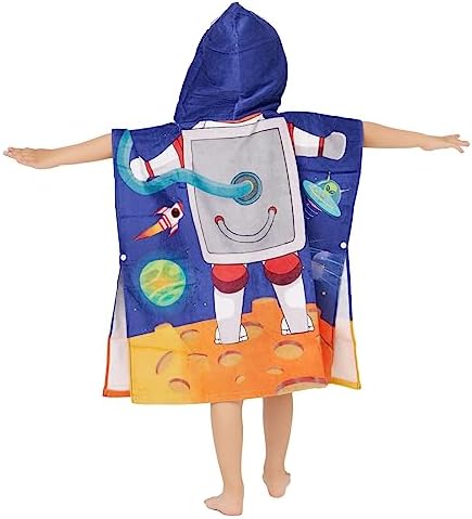 100 Cotton Hooded Towel for Toddlers 2-6 Years 1