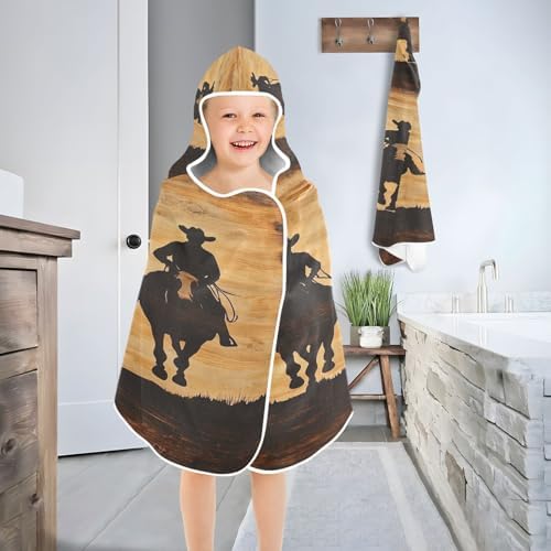 Kigai Kids Hooded Bath Towel Soft and Absorbent