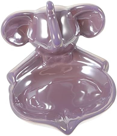 Ciieeo Ceramic Soap Dish with Drainage for Kids