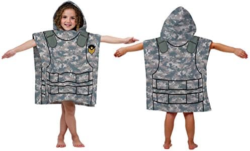 Jay Franco Trend Collector Soldier Poncho Towel - 22x22 Inches