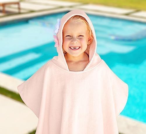 Stephen Joseph Mermaid Beach Bath Poncho for Kids 2-6 Years