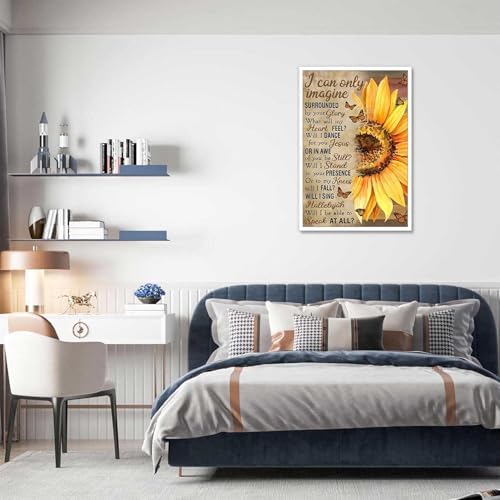 Sunflower Motivational Poster Please Be Positive