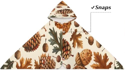 Pine Cone Border Kids Bath Towel 24x50 Inch