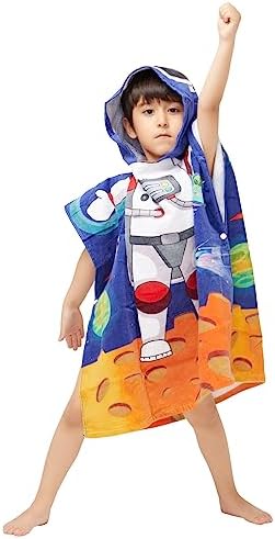 100 Cotton Hooded Towel for Toddlers 2-6 Years 1