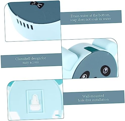 Bathroom Soap Holder with Cartoon Design for Easy Use
