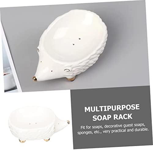 Ceramic Cartoon Animal Soap Holder for Bathroom