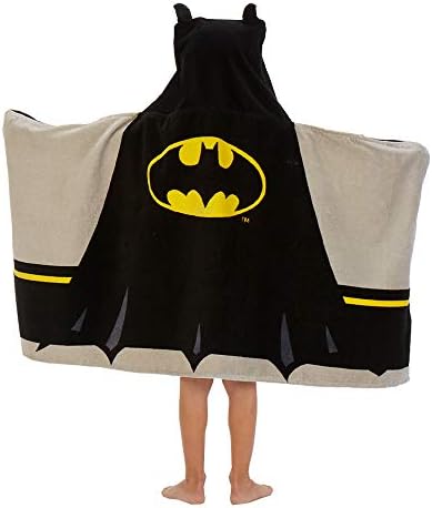Batman Kids Bath Pool Beach Hooded Towel Wrap 24 x 50