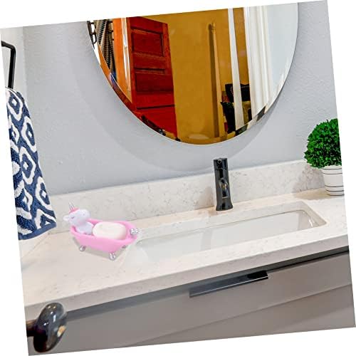 1Pc Adorable Unicorn Soap Holder Cartoon Design