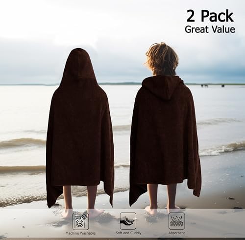Original Kids Hooded Bath Towel Wrap 2 Pack