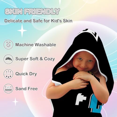 Sleepwish Gamepad Beach Towel with Hood