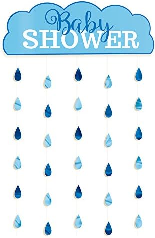 Amscan Boy Baby Shower Doorway Curtain 1