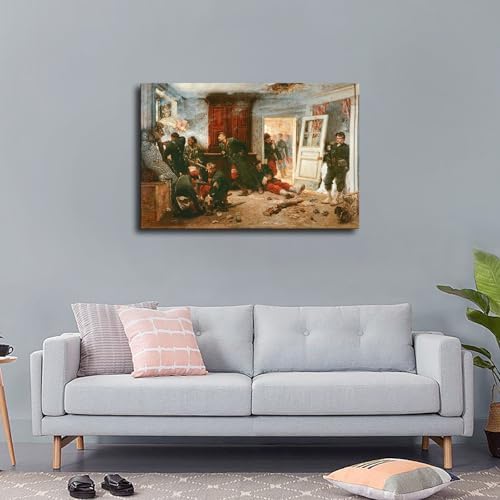 The Last Bullet Poster Canvas Art 20x30inch Unframed