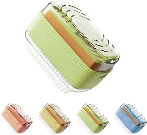 Foaming Soap Box with Roller and Sponge Holder