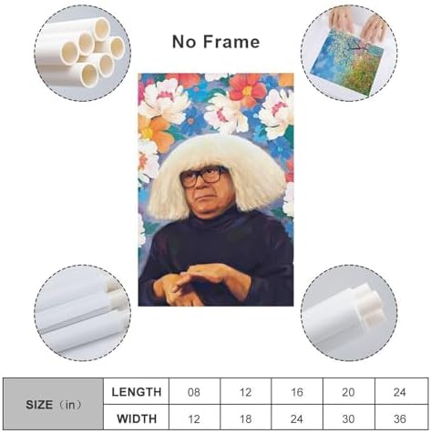 Danny DeVito Actor Poster 12x18 Inch Unframed Wall Art 1