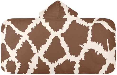 Susiyo Kids Hooded Bath Towel Giraffe Skin 235x50 Inch