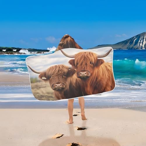Kigai Hooded Towel for Kids - Soft and Absorbent