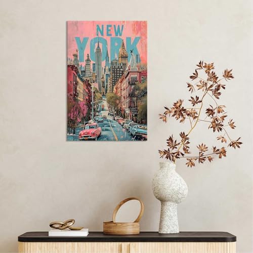 Venice Vintage Travel Poster 12x16in Framed