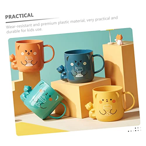 Mobestech Cute Simple Bath Mug for Kids Toothbrush Cup