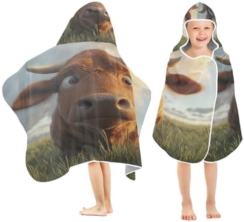 Kigai Cute Kids Hooded Bath Towel 50x235 Inch