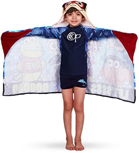 Franco Kids Bath and Beach Hooded Towel Wrap