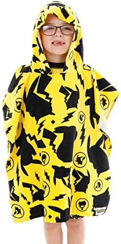 Pokemon Hooded Poncho Towel for Kids