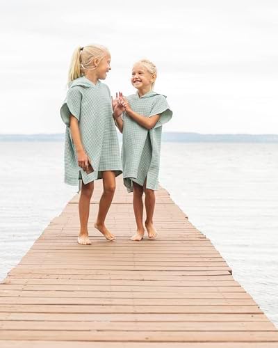 Premium Wearable Hooded Towel Poncho for Kids