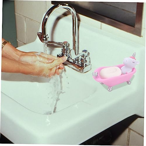 Summer Unicorn Soap Box Bathtub Soap Holder for Kids