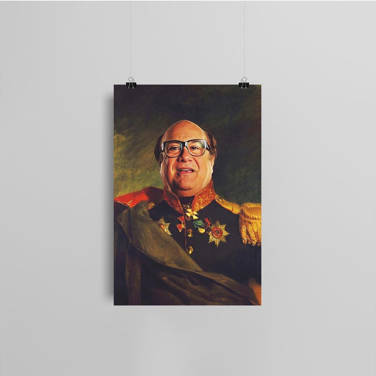 Kreezi Danny Devito Poster Art Print 16x24 Inch Unframed