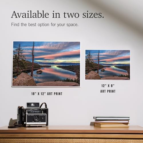 Lantern Press 8x12 Art Print Lake Tahoe