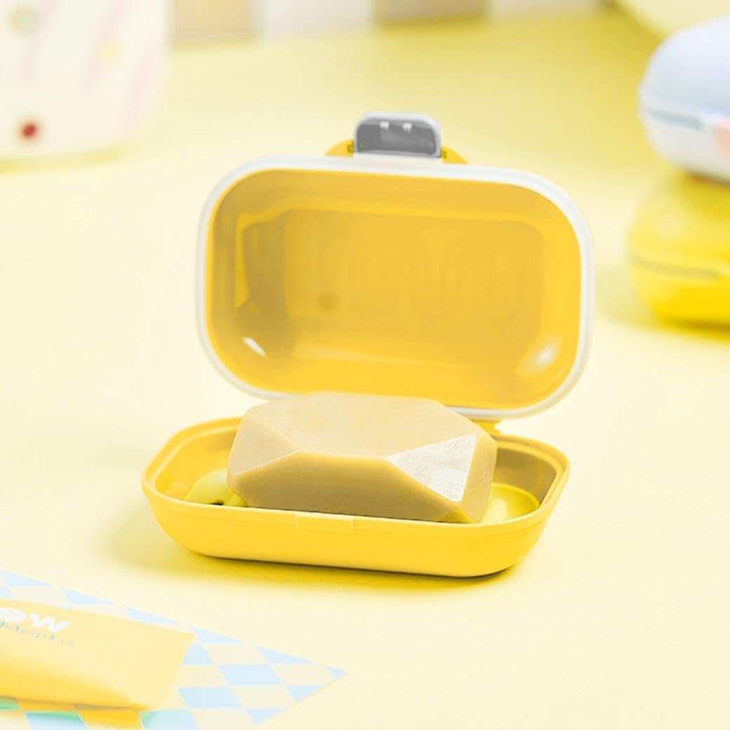 Travel Soap Case with Leakproof Lid and Durable Design