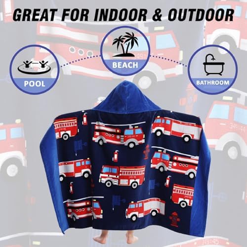 Bavilk Kids Hooded Bath Towel 30x50