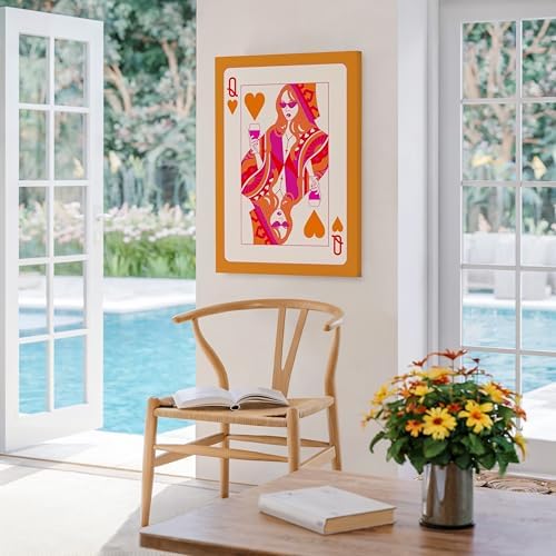 Poster Master Queen Of Hearts Canvas Print